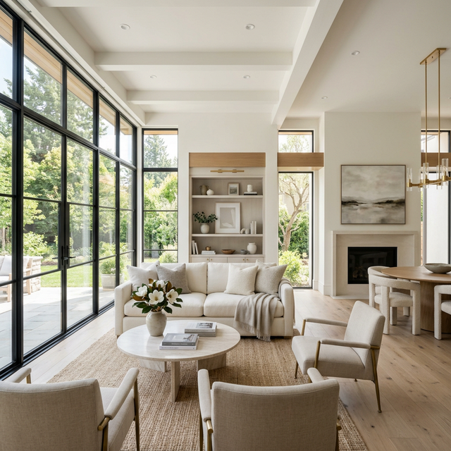 Bright Luxury Living Room